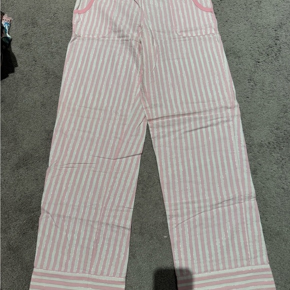 Victoria's Secret Other - Victoria's Secret Pink Striped Pajama Pants